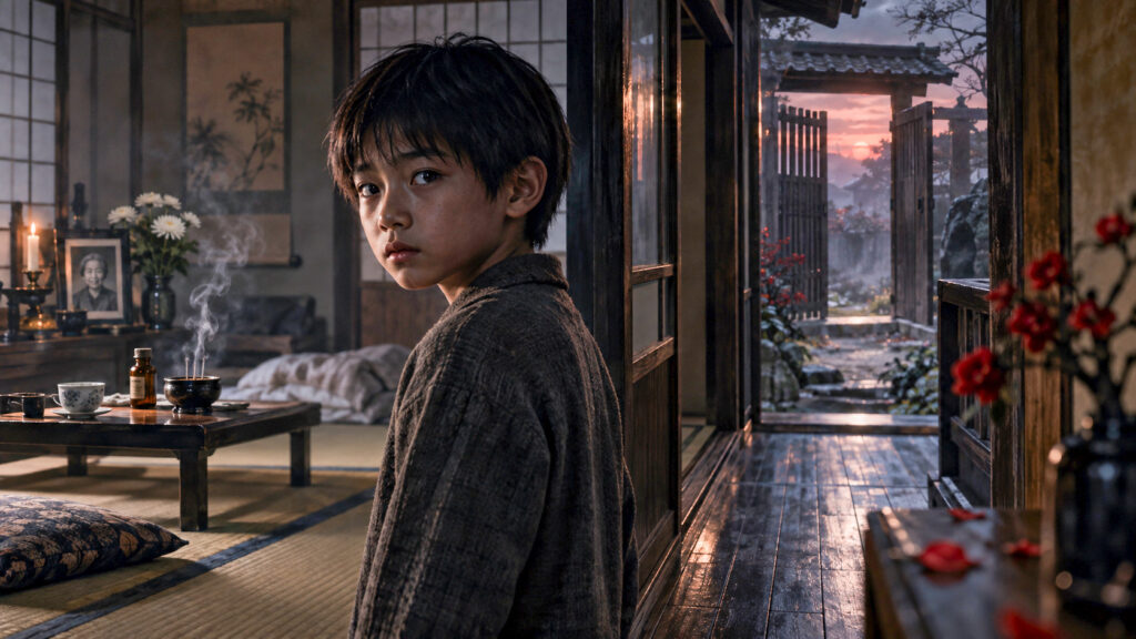 噂が立ったあとの家。子どもの田島にとって、世界はここから傾きはじめた