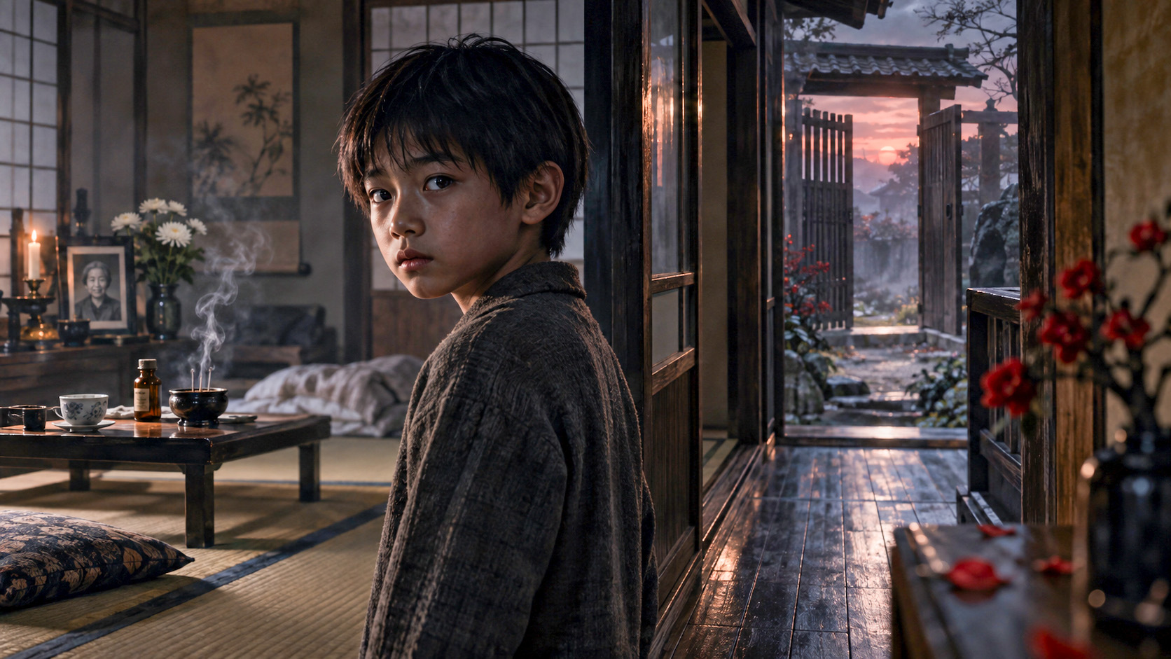 噂が立ったあとの家。子どもの田島にとって、世界はここから傾きはじめた